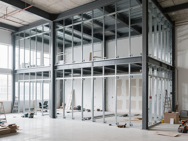 辦公室裝修二層搭建施工材料怎么選？裝修公司透露這 3 個(gè)關(guān)鍵點(diǎn)