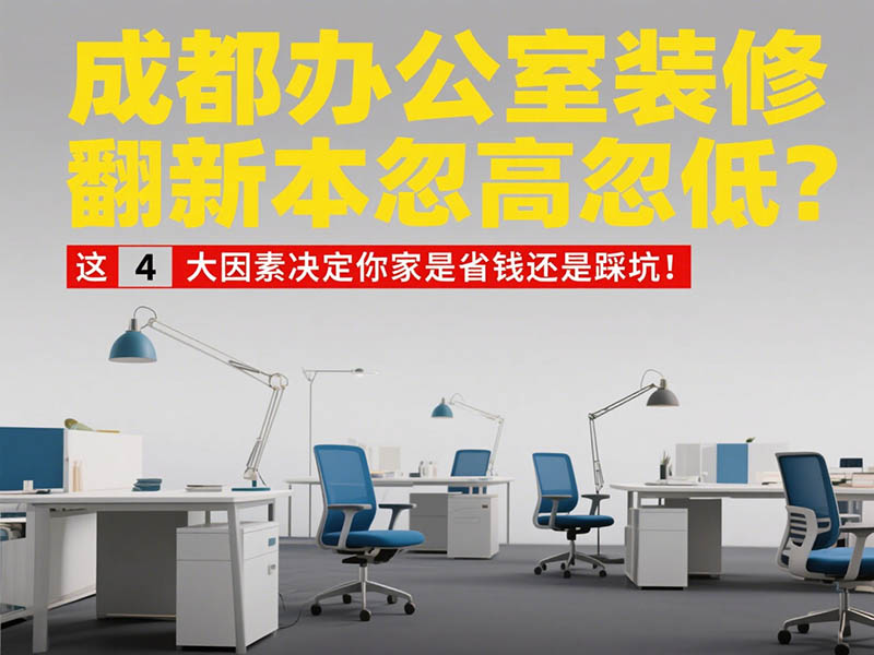 成都辦公室裝修翻新成本忽高忽低？這 4 大因素決定你家是省錢(qián)還是踩坑！